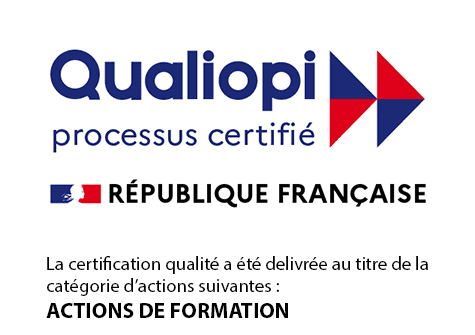 Certification RGM Informatique remise pour la certification Qualiopi, concernant les actions de formation