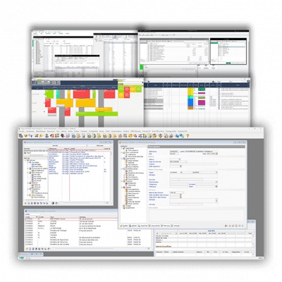 Image illustrant les logiciels qui seront compatibles avec Multi Devis Entreprise grâce à l'accompagnement de RGM Informatique.